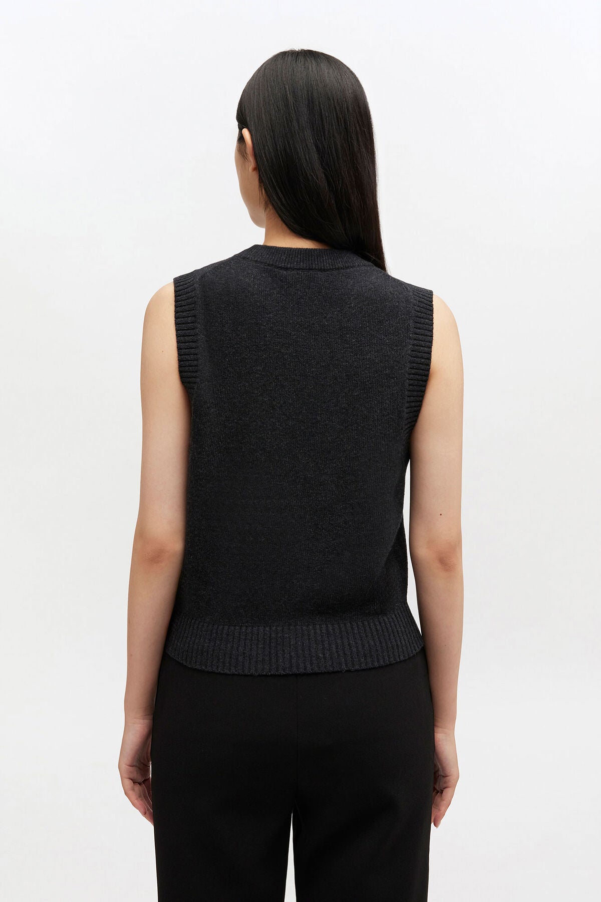 Graphic Wool Vest