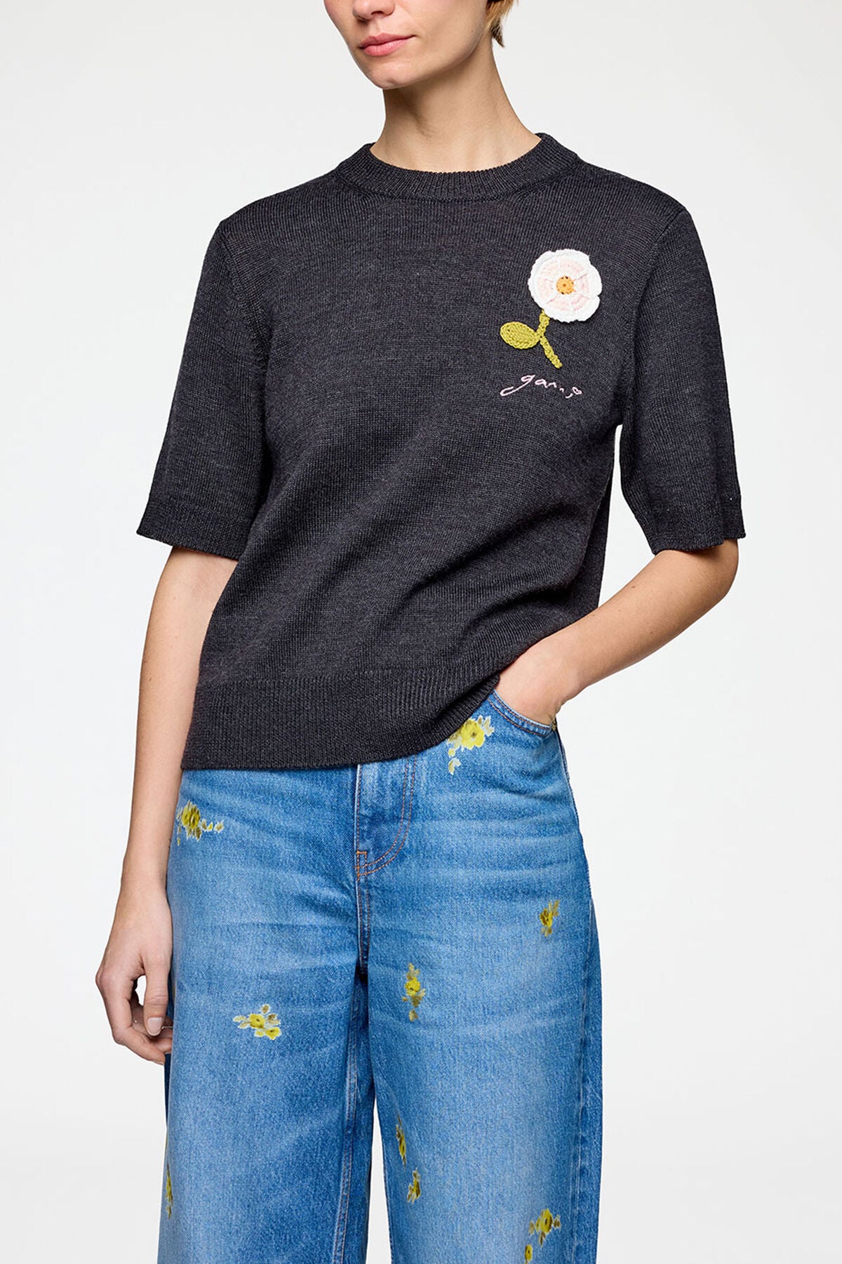 Tee in Merino