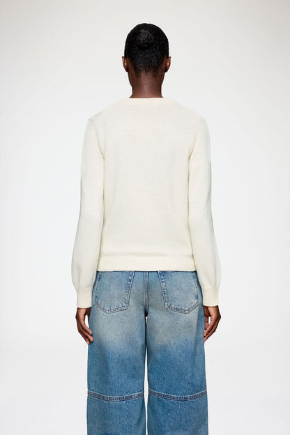 Jumper in Graphic Wool
