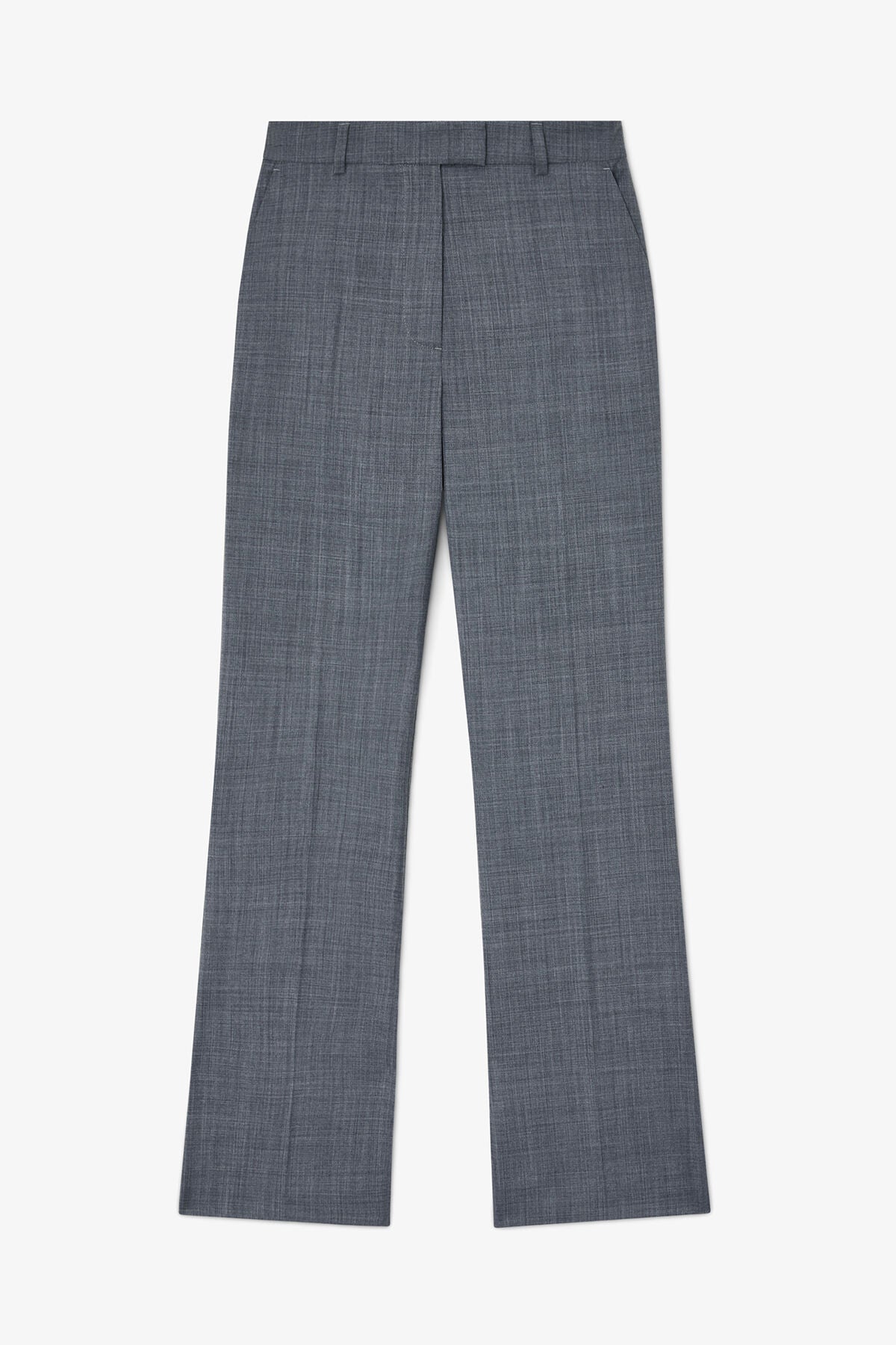 Trousers in Grey Wool
