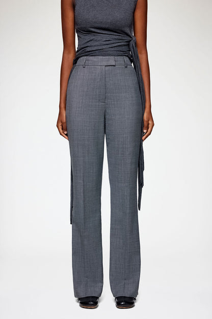 Trousers in Grey Wool