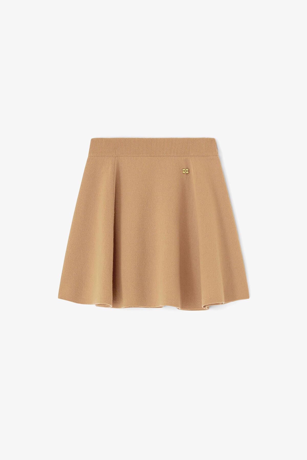 Cashmere Wool Mini Skirt