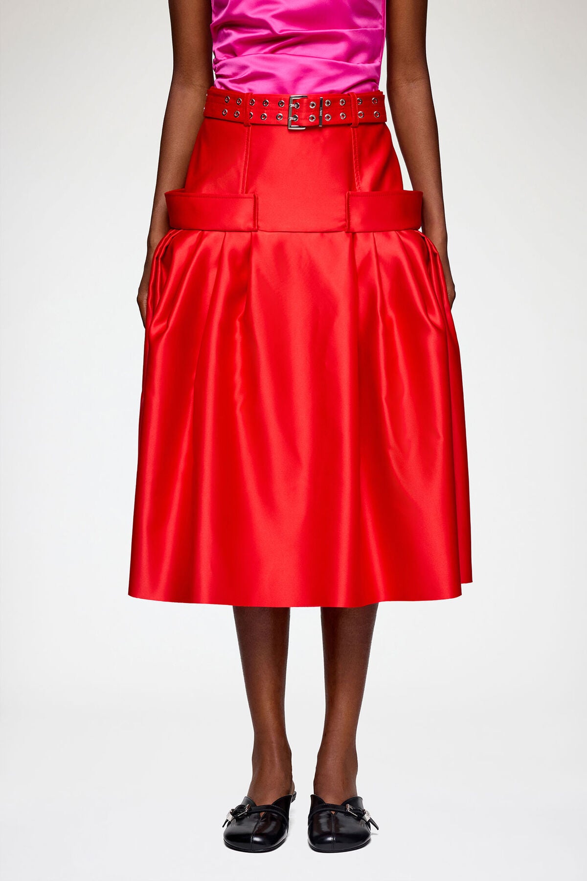 Skirt in Duchesse Satin