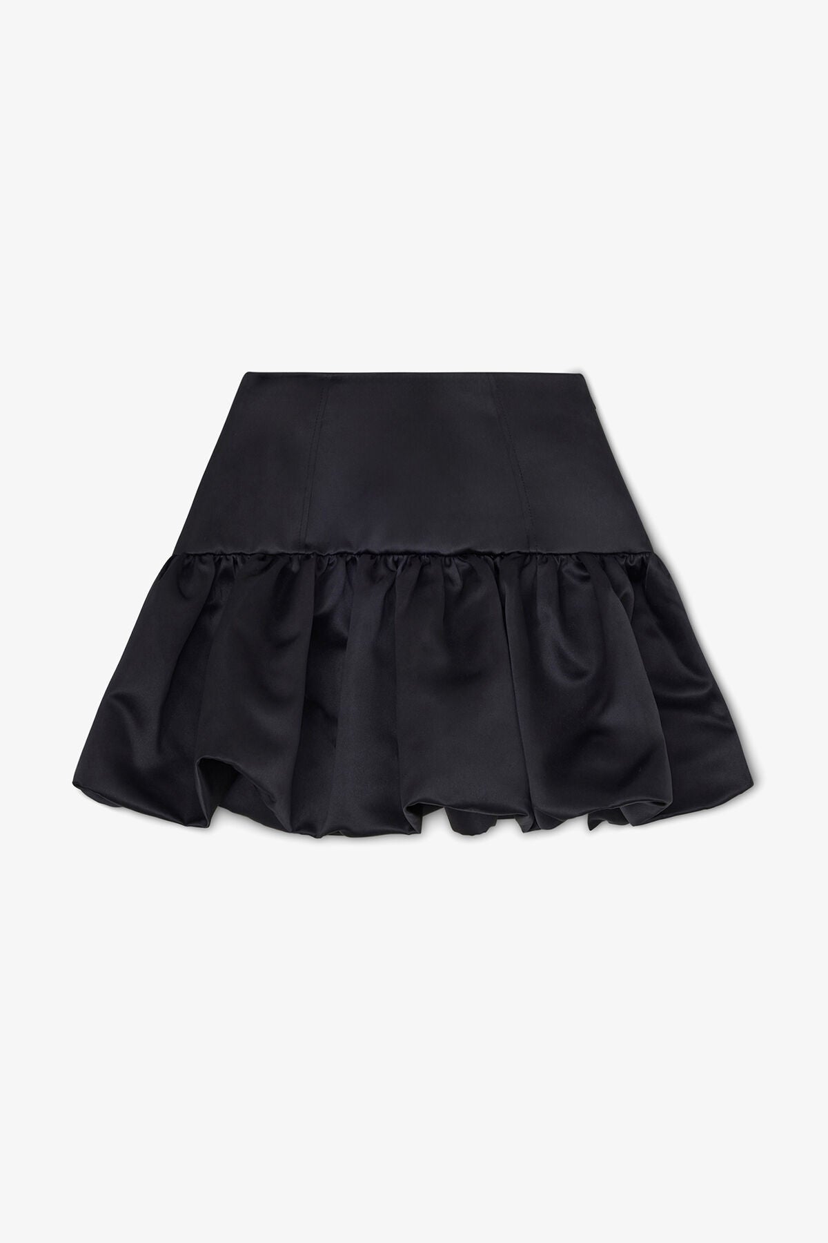 Skirt in Black Satin