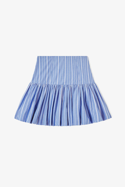 Skirt in Blue Stripes