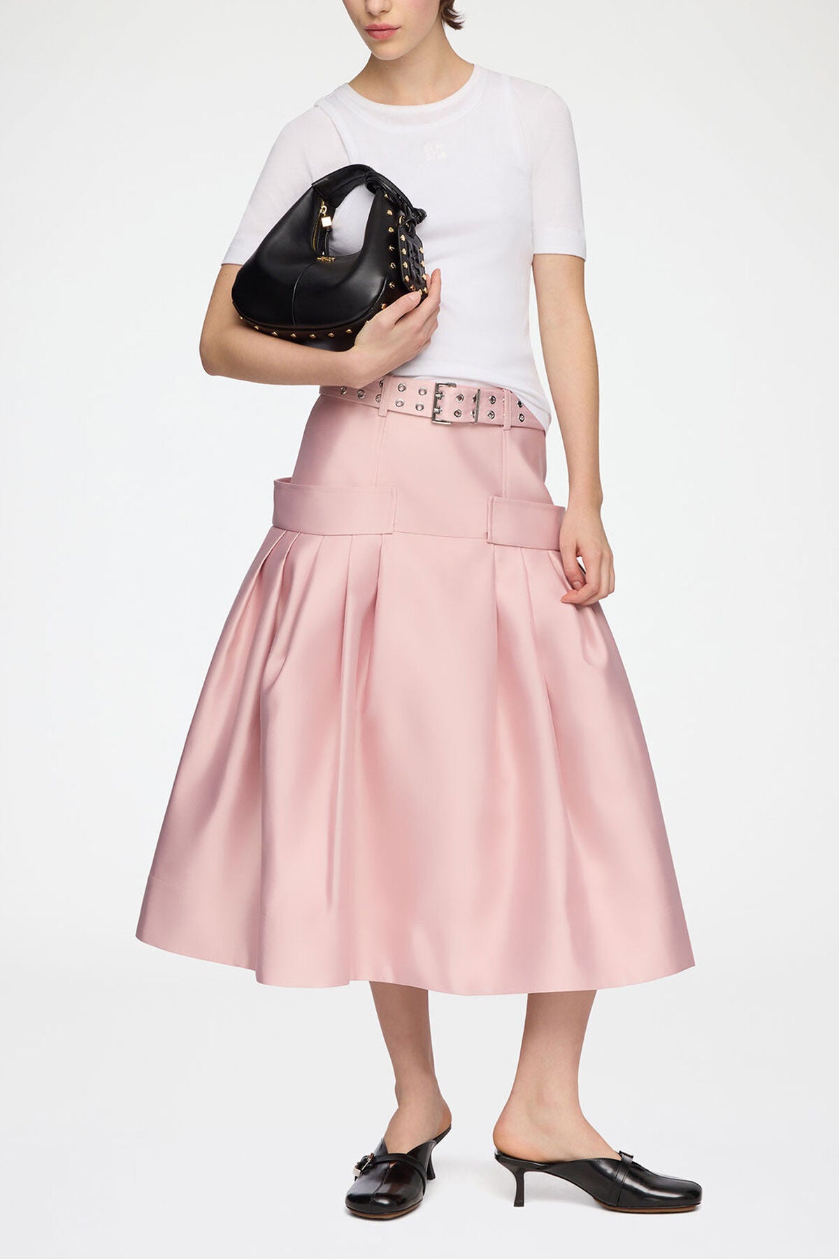 Skirt in Duchesse Satin