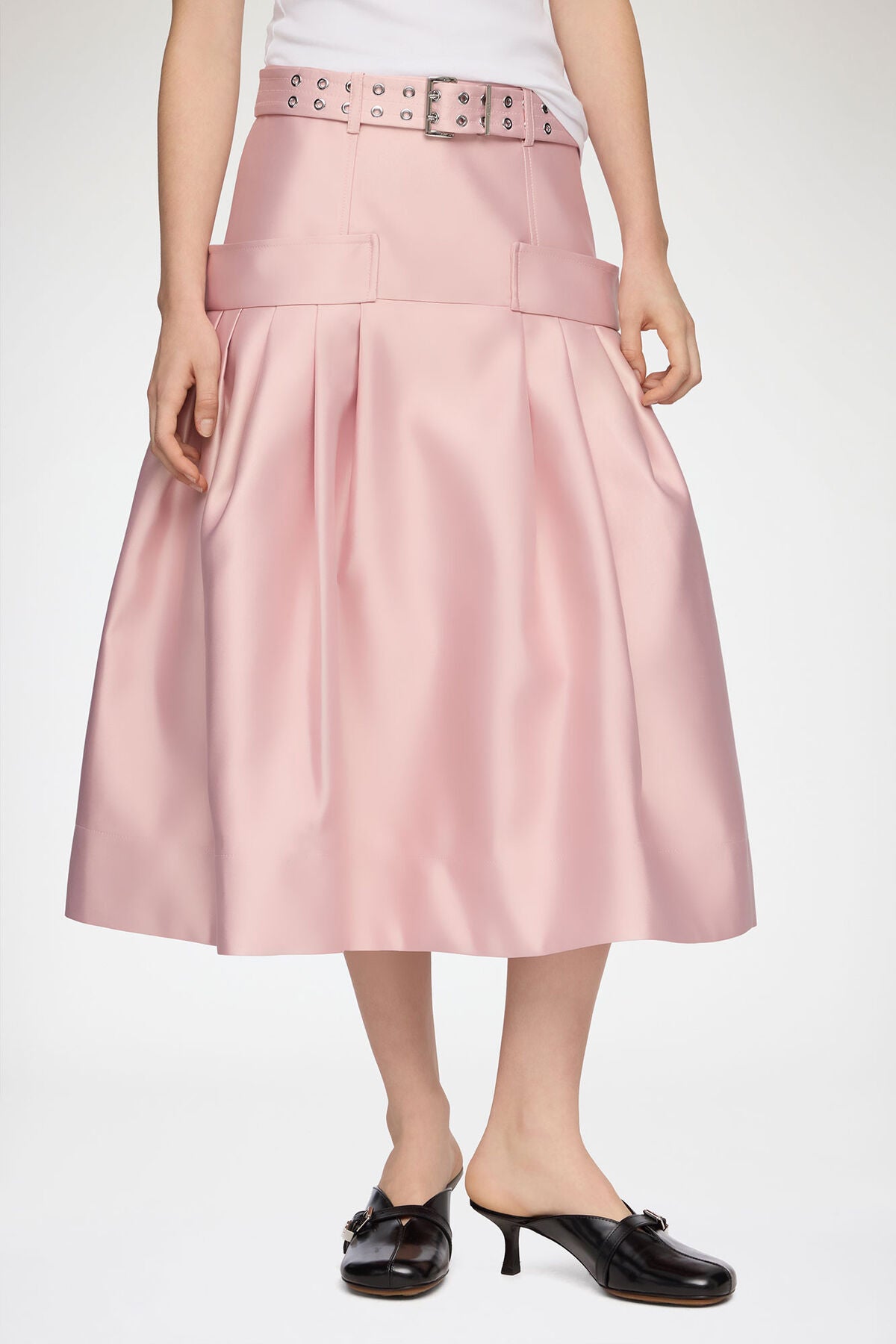 Skirt in Duchesse Satin