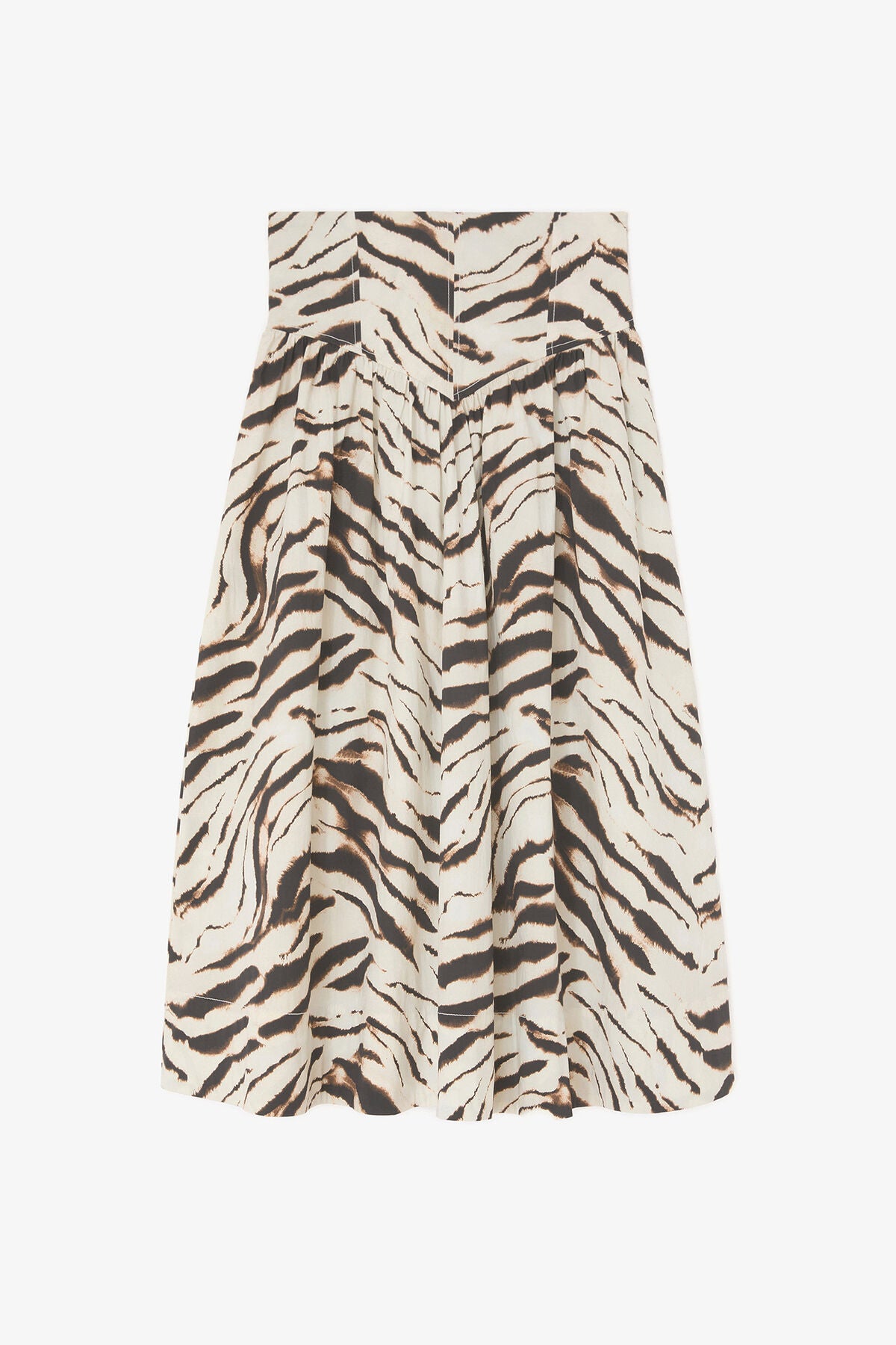 Skirt in Zebra Cotton