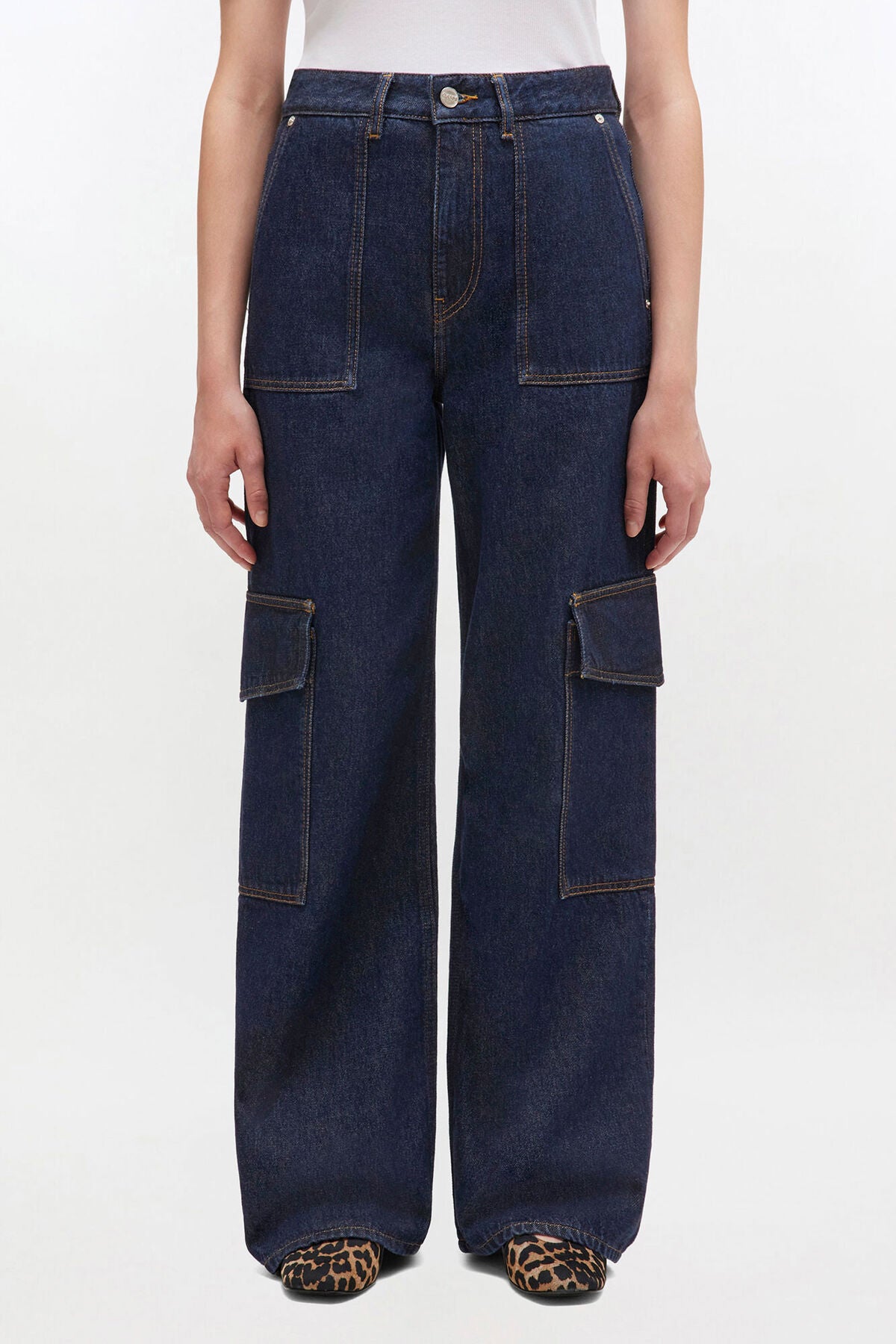 Angi Jeans in Dark Rinse Denim