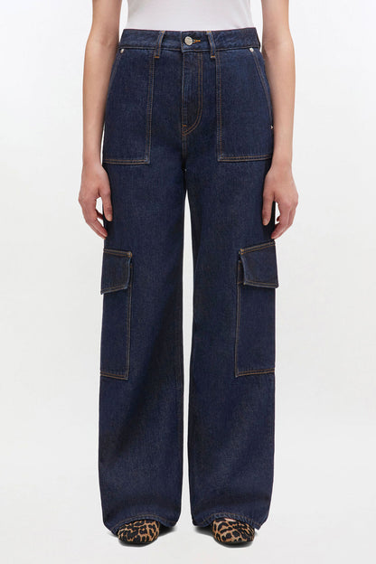 Angi Jeans in Dark Rinse Denim
