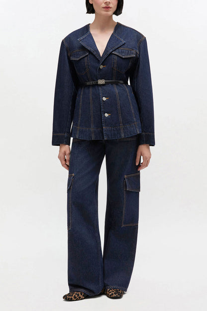 Angi Jeans in Dark Rinse Denim