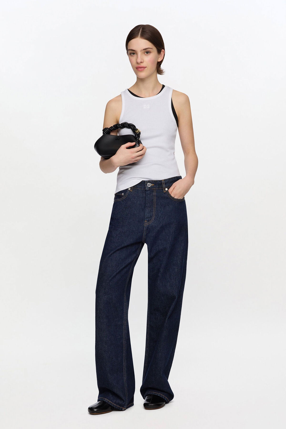 Izey Jeans in Dark Rinse Denim
