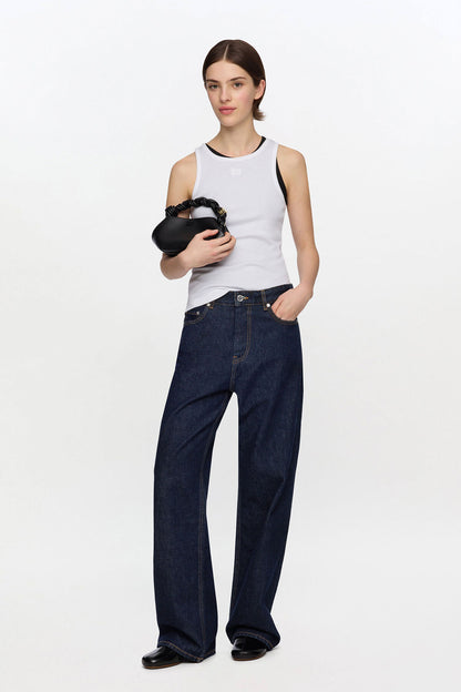 Izey Jeans in Dark Rinse Denim