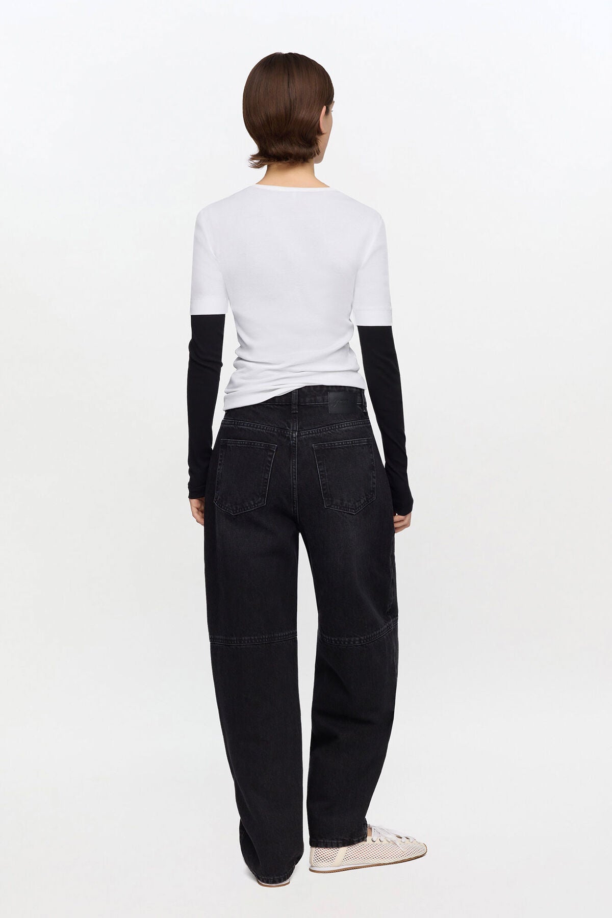 Stary Jeans in Black Rigid Denim