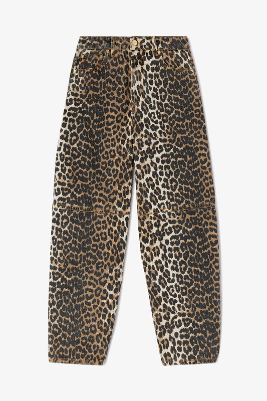 Stary Jeans in Leopard Print