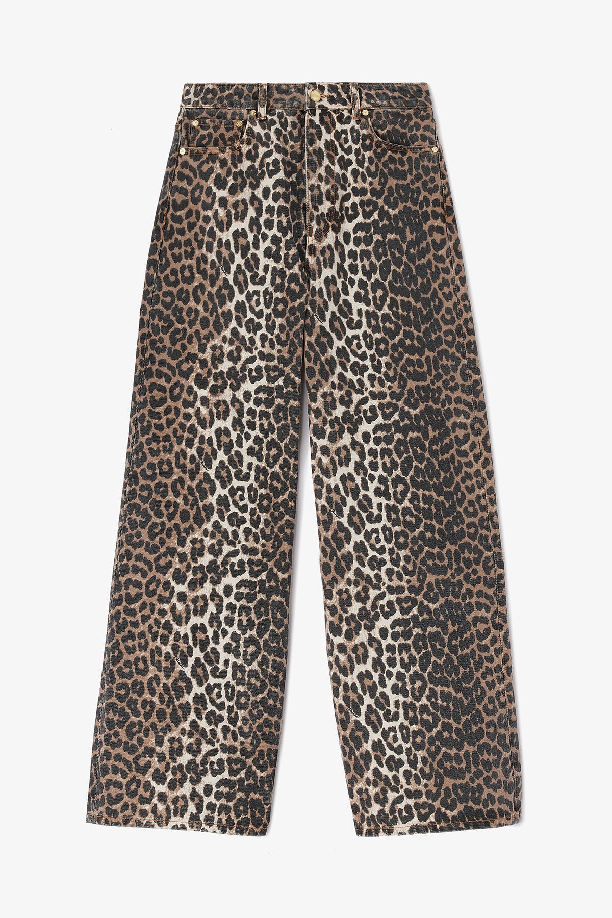 Lari Jeans in Leopard Print
