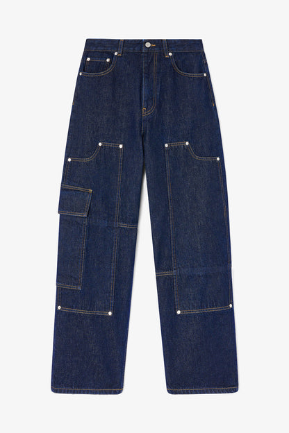 Audri Jeans in Dark Rinse Denim
