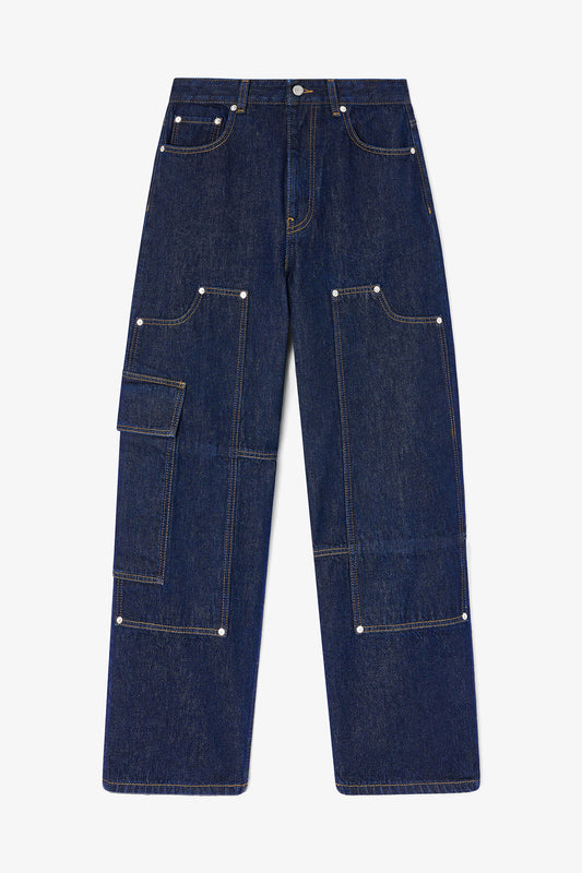 Audri Jeans in Dark Rinse Denim