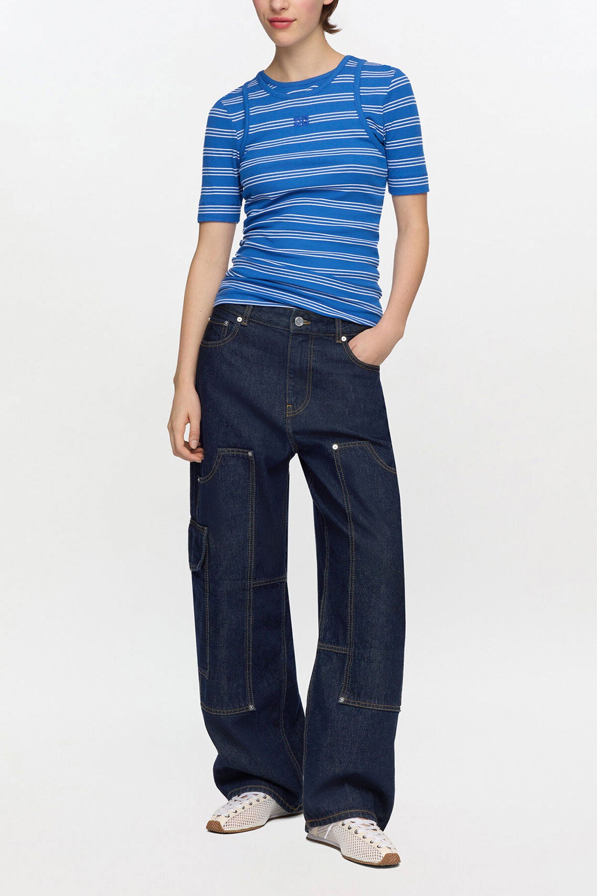 Audri Jeans in Dark Rinse Denim