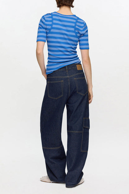 Audri Jeans in Dark Rinse Denim