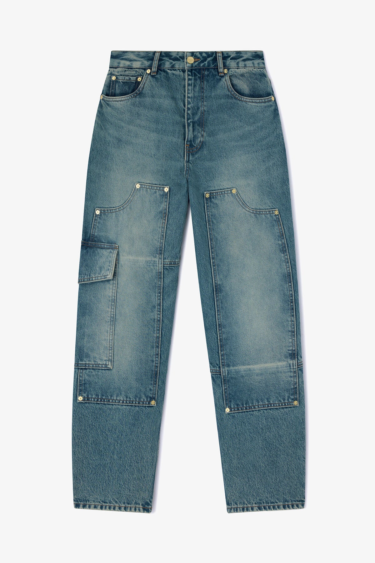 Audri Jeans in Tint Rigid Denim