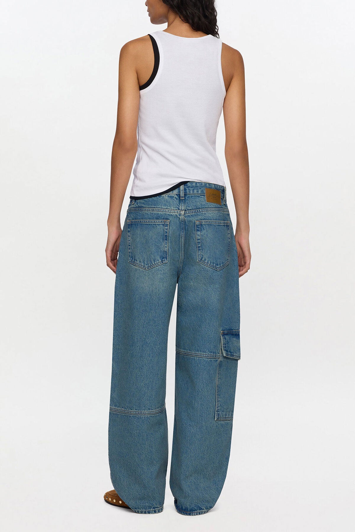Audri Jeans in Tint Rigid Denim