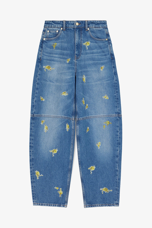 Stary Jeans in Printed Denim