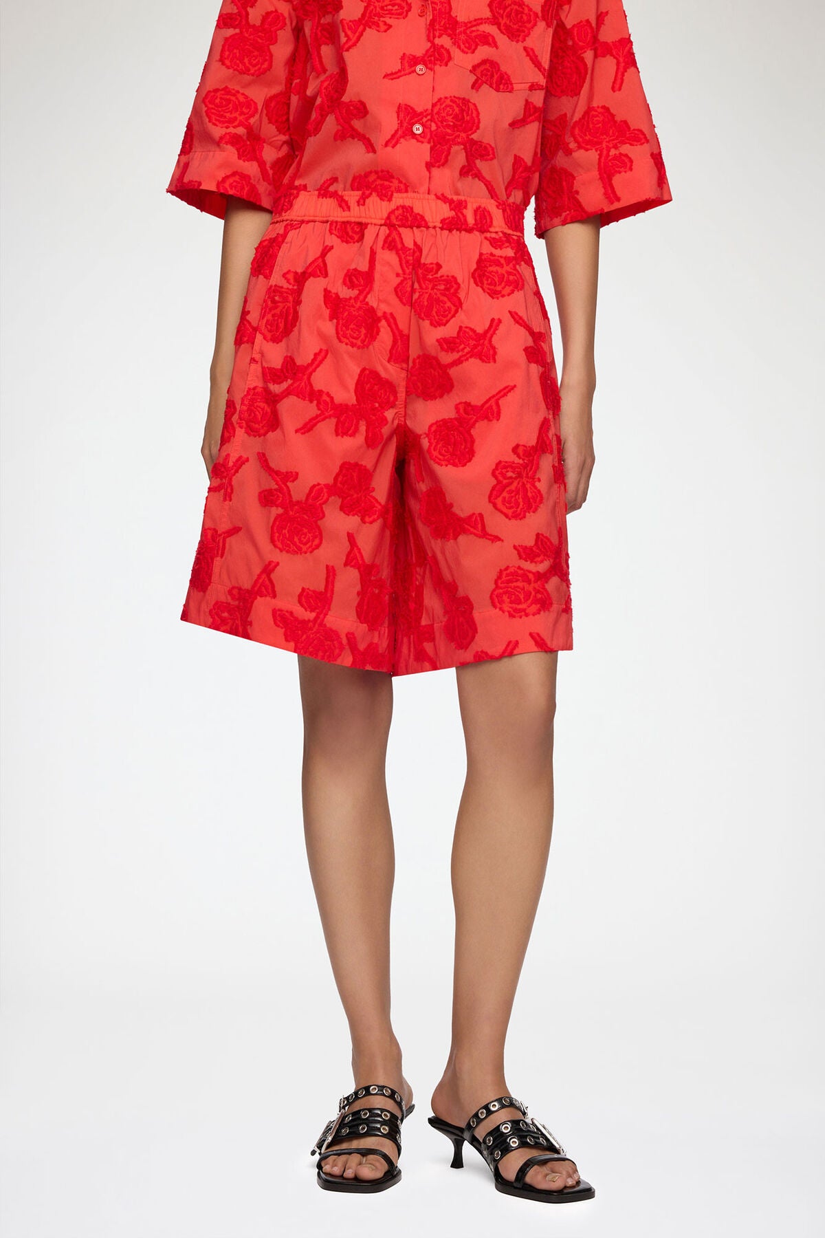 Shorts in Red Fil Coupe