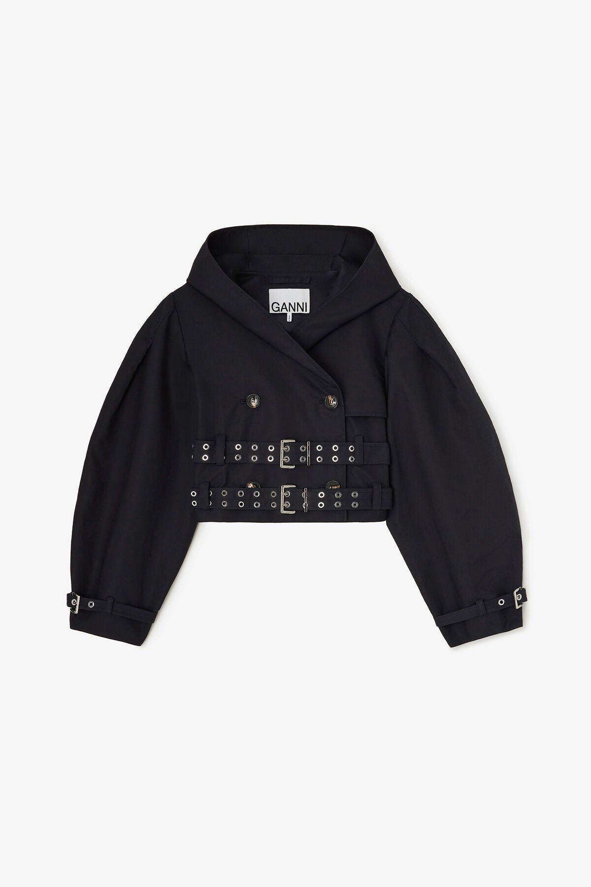 Trench Jacket in Double Cotton