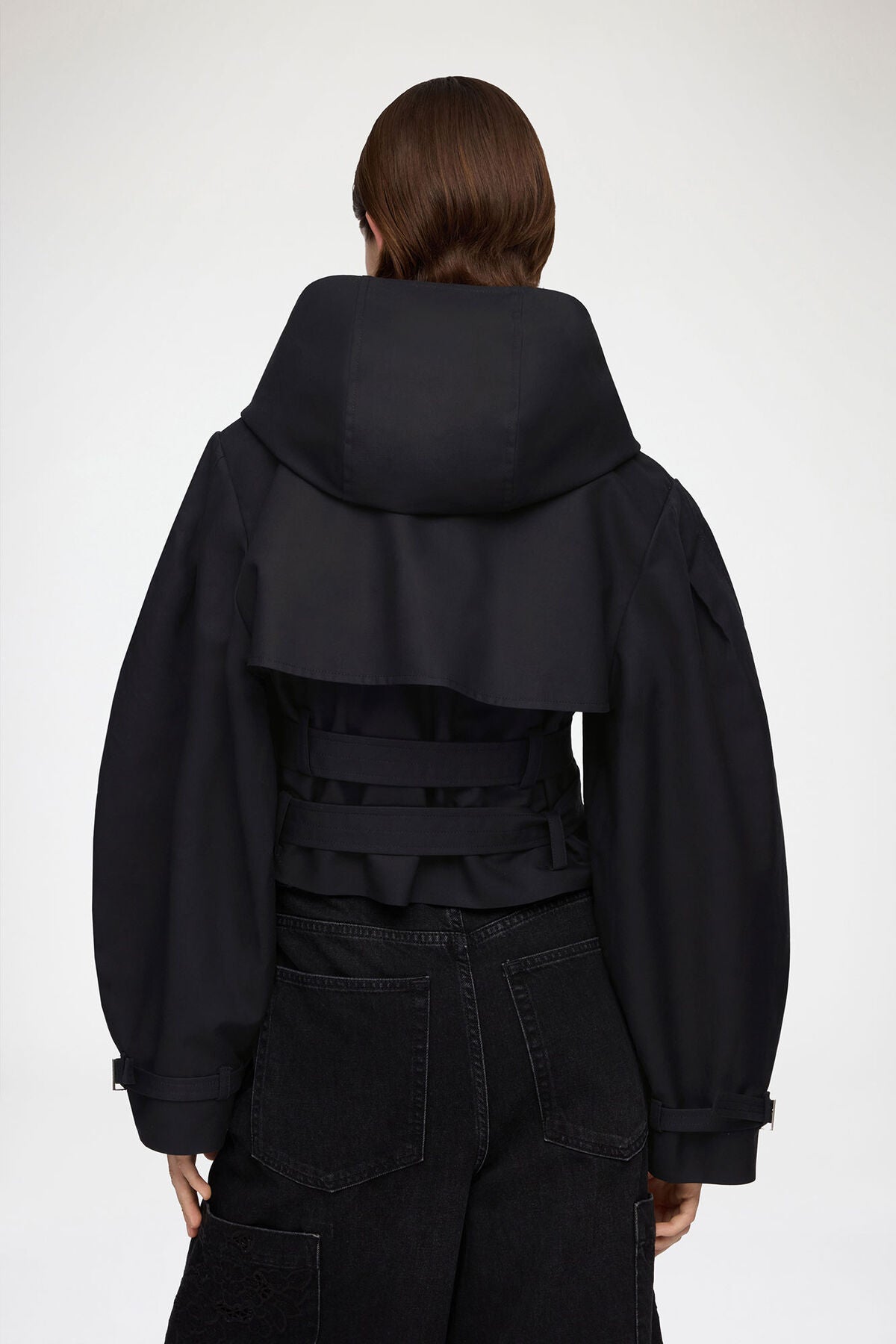 Trench Jacket in Double Cotton
