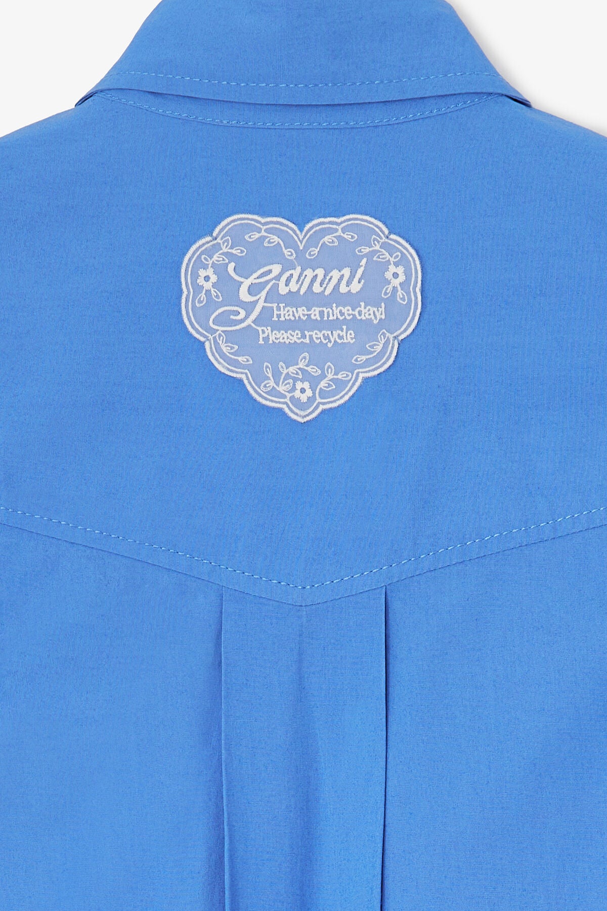 Shirt in Blue Cotton