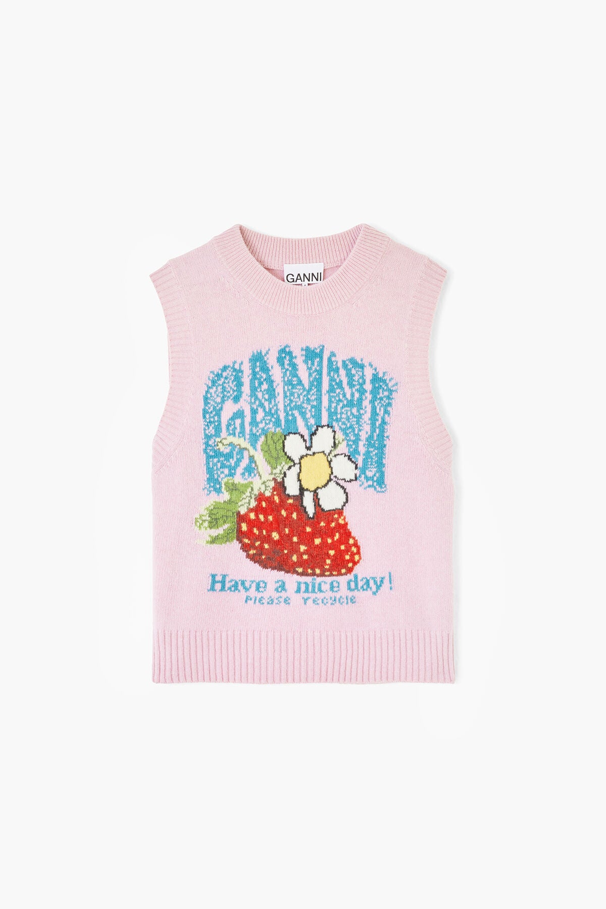 Vest with Strawberry