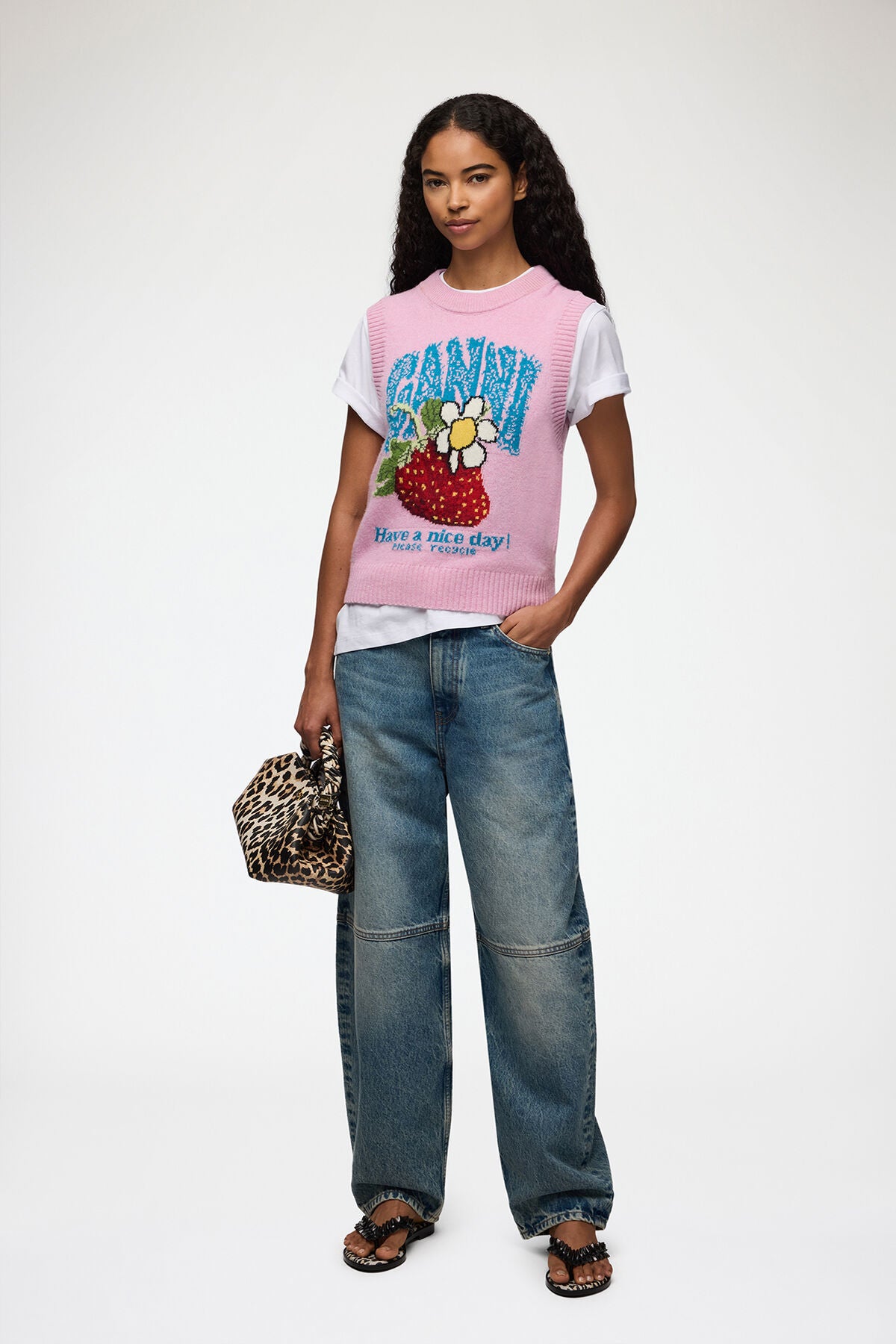 Vest with Strawberry