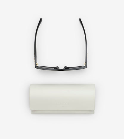 Heritage Square Sunglasses in Black