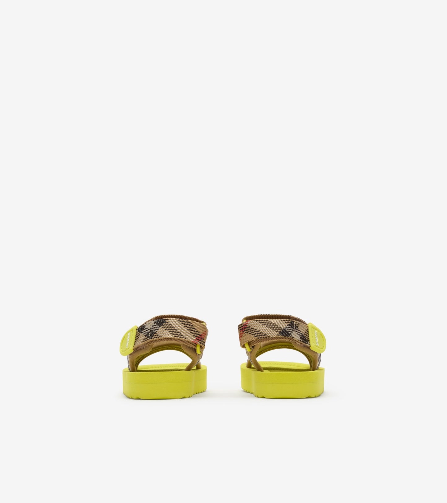 Check Sandals in Sand beige/green - Children