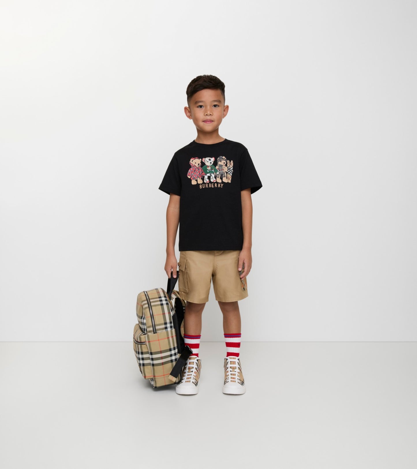 Thomas Bear and Friends Cotton T-shirt in Black