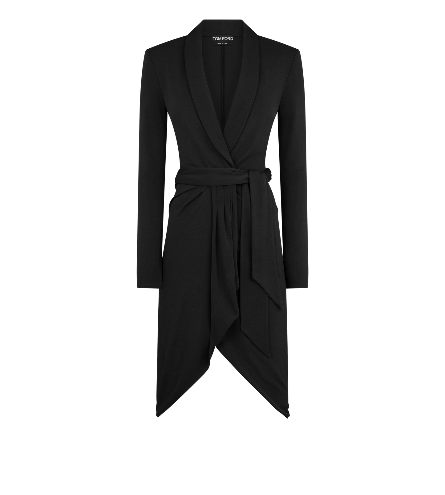 Long Sleeve Wrap Dress