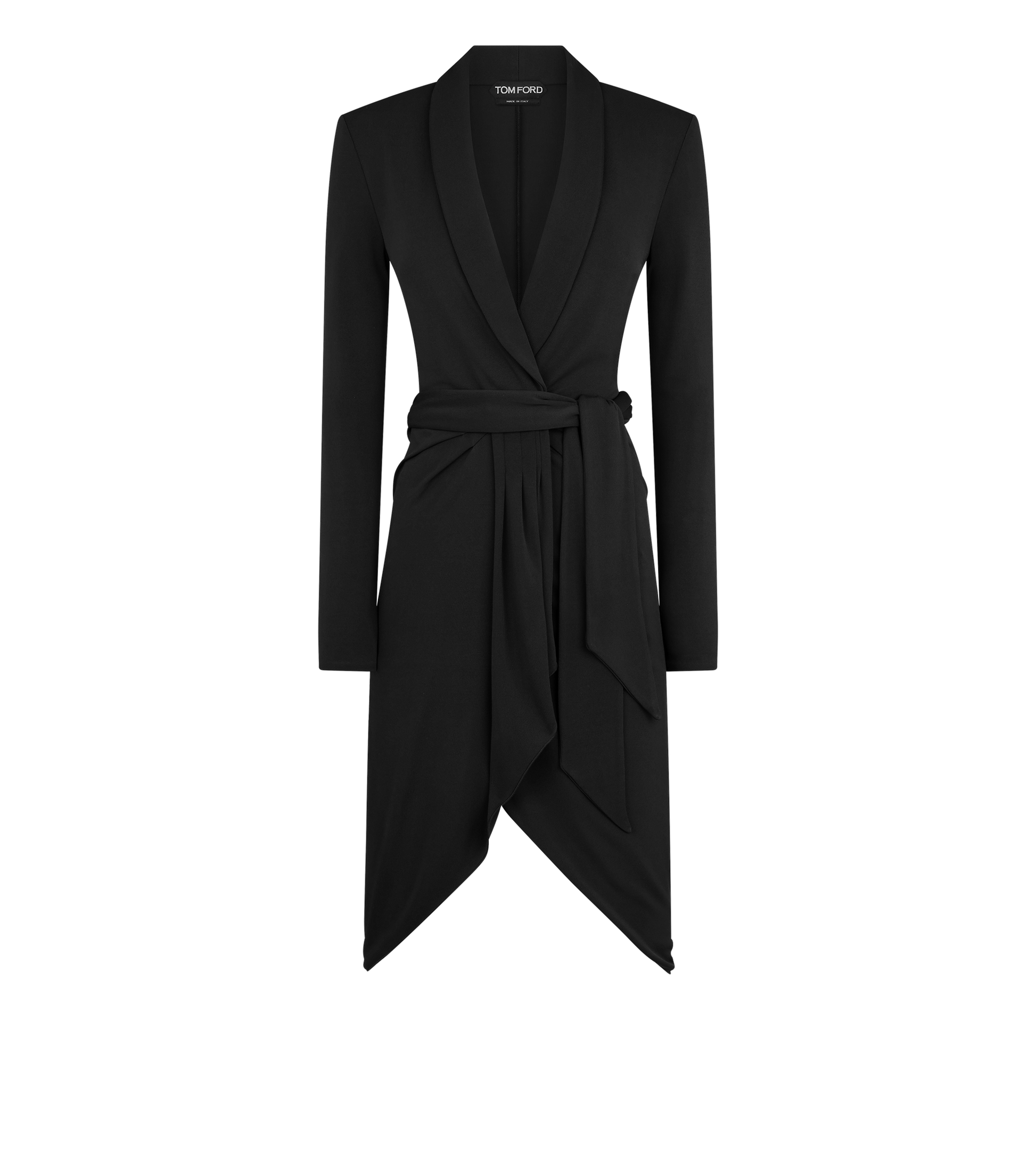 Long Sleeve Wrap Dress