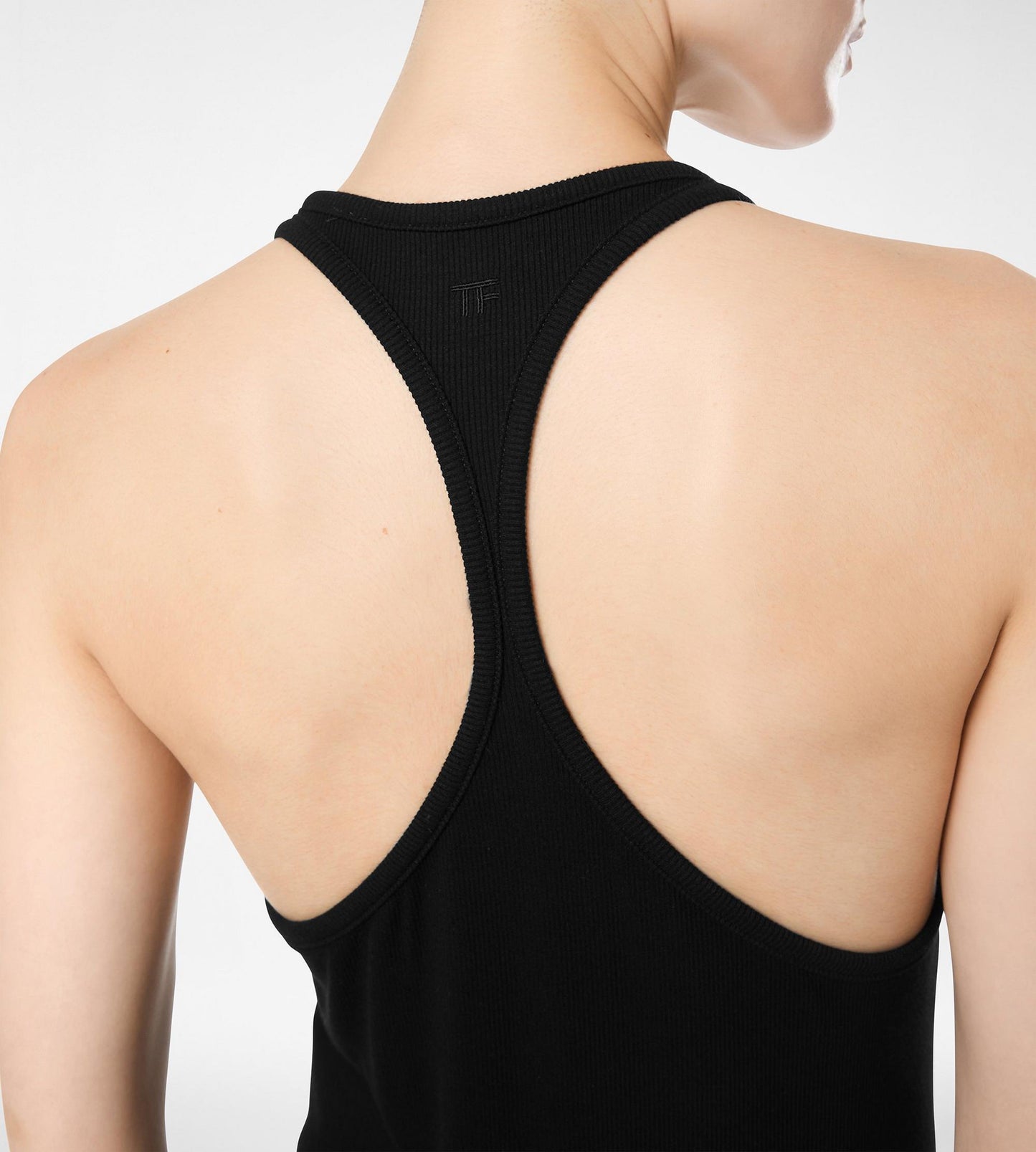Tank Top Dress With Tonal Tf Embroidered Logo