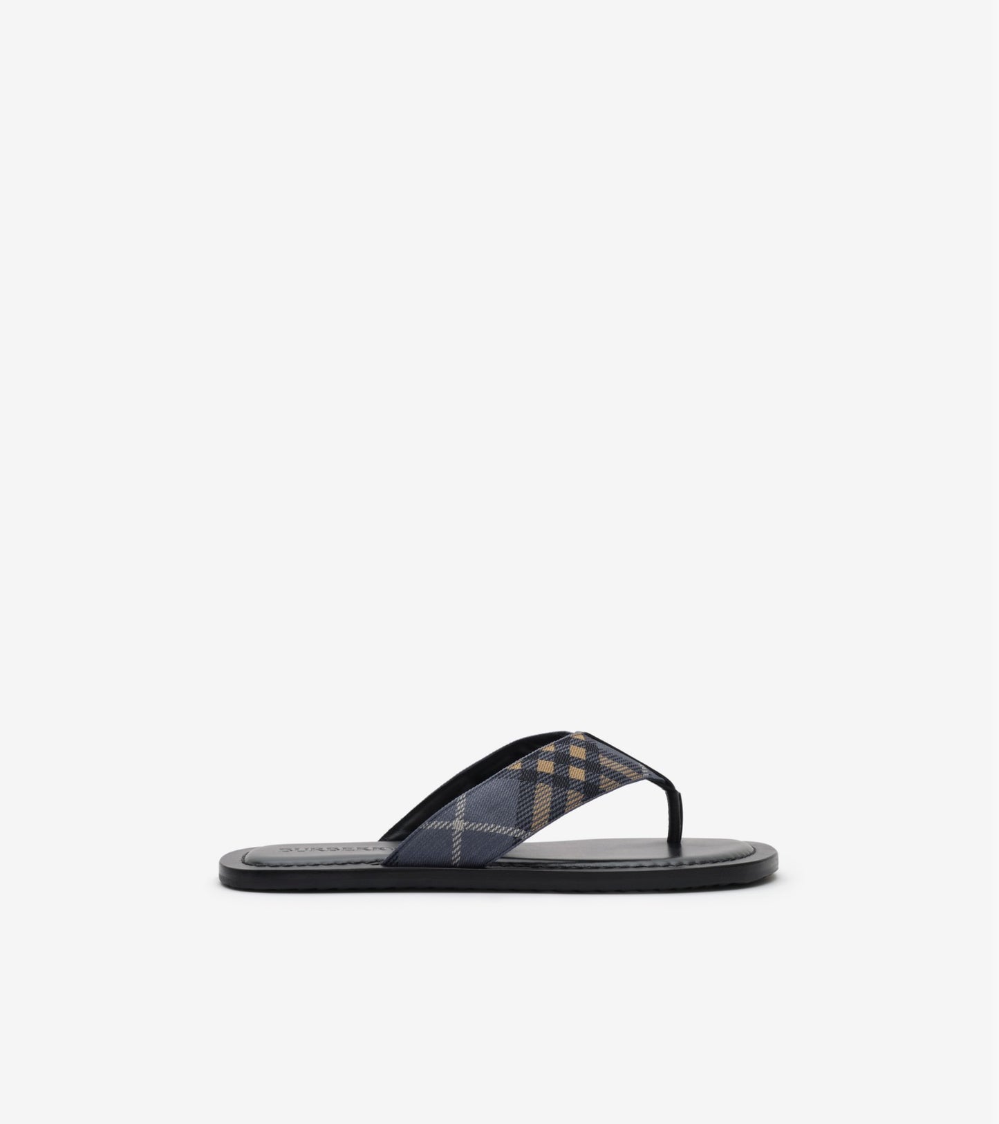 Check Pavilion Sandals in Wave blue