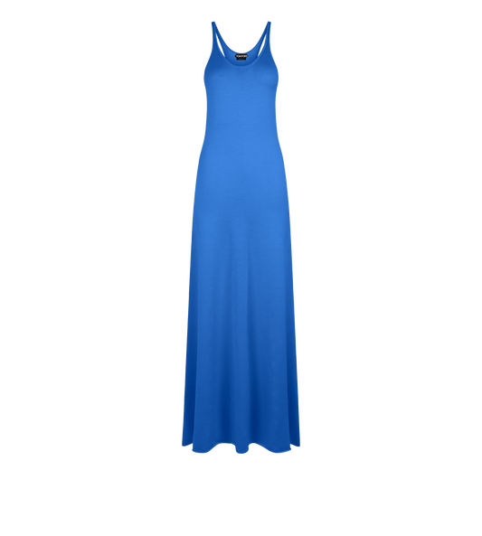 Fine Merino Sleeveless Long Tank Dress
