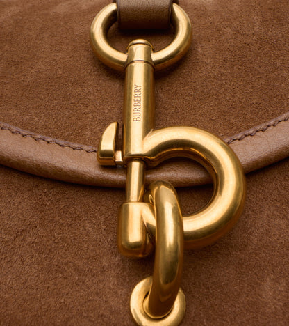 Mini B Clip Messenger Bag in Hazel brown