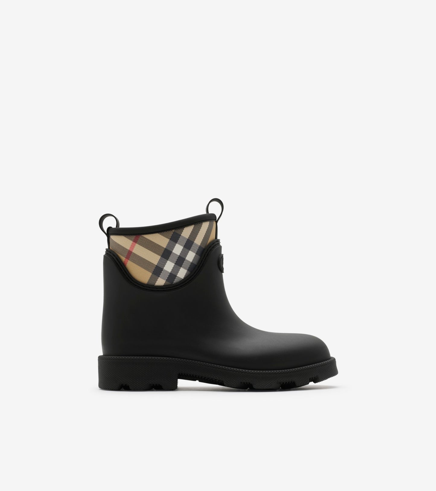 Rubber Marsh Stamp Low Boots in Brown/mahogany brown