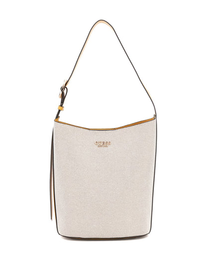 Nicolette Canvas Large Bucket Bag