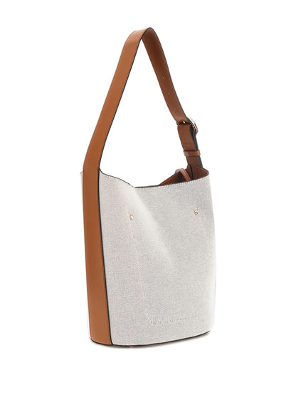 Nicolette Canvas Large Bucket Bag