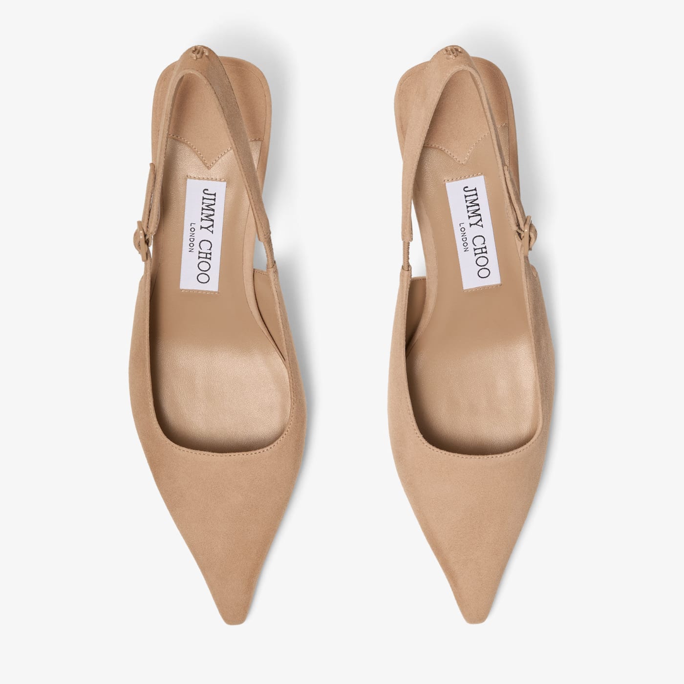 Amel 50 Chai Suede Slingbacks