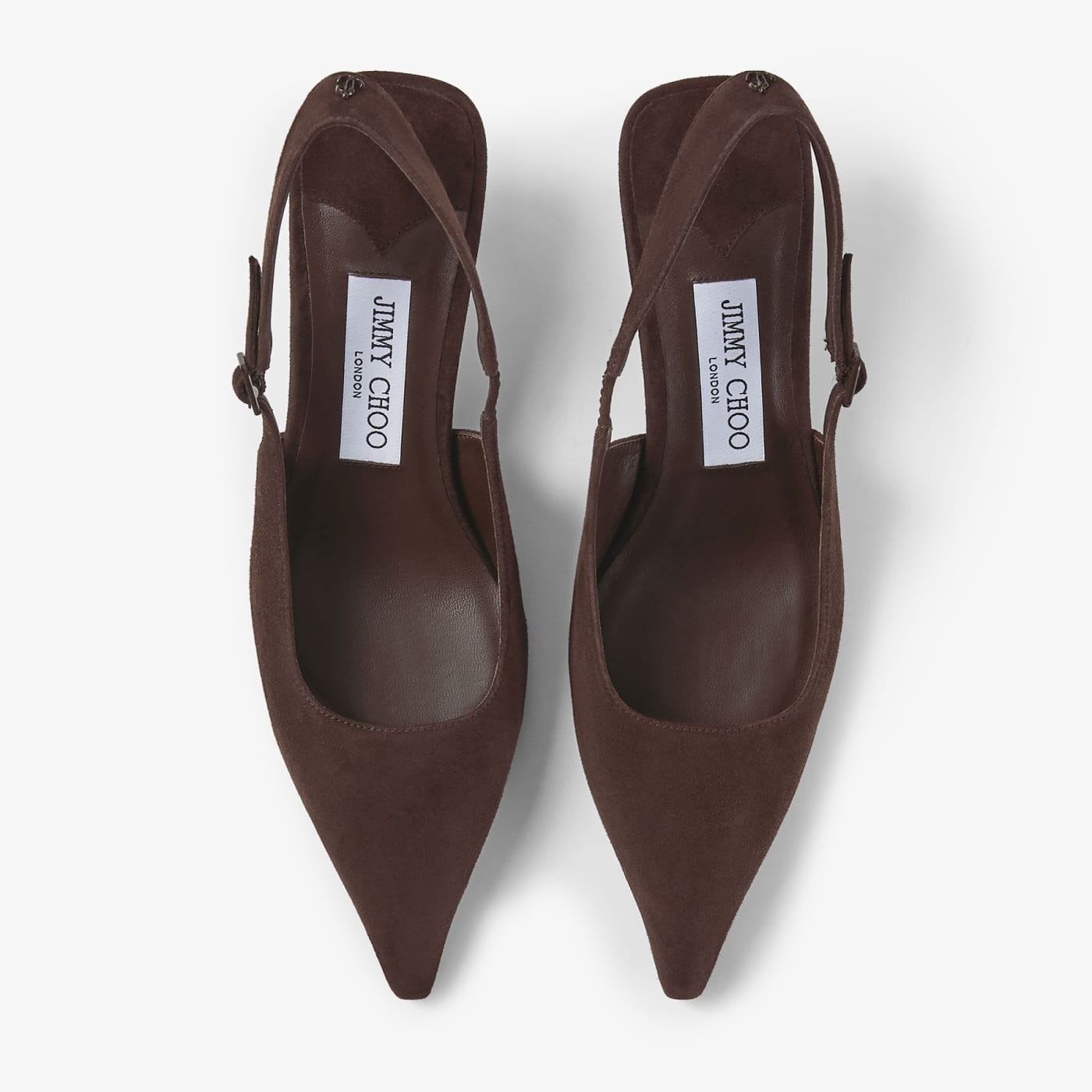 Amel 50 Chocolate Suede Pumps