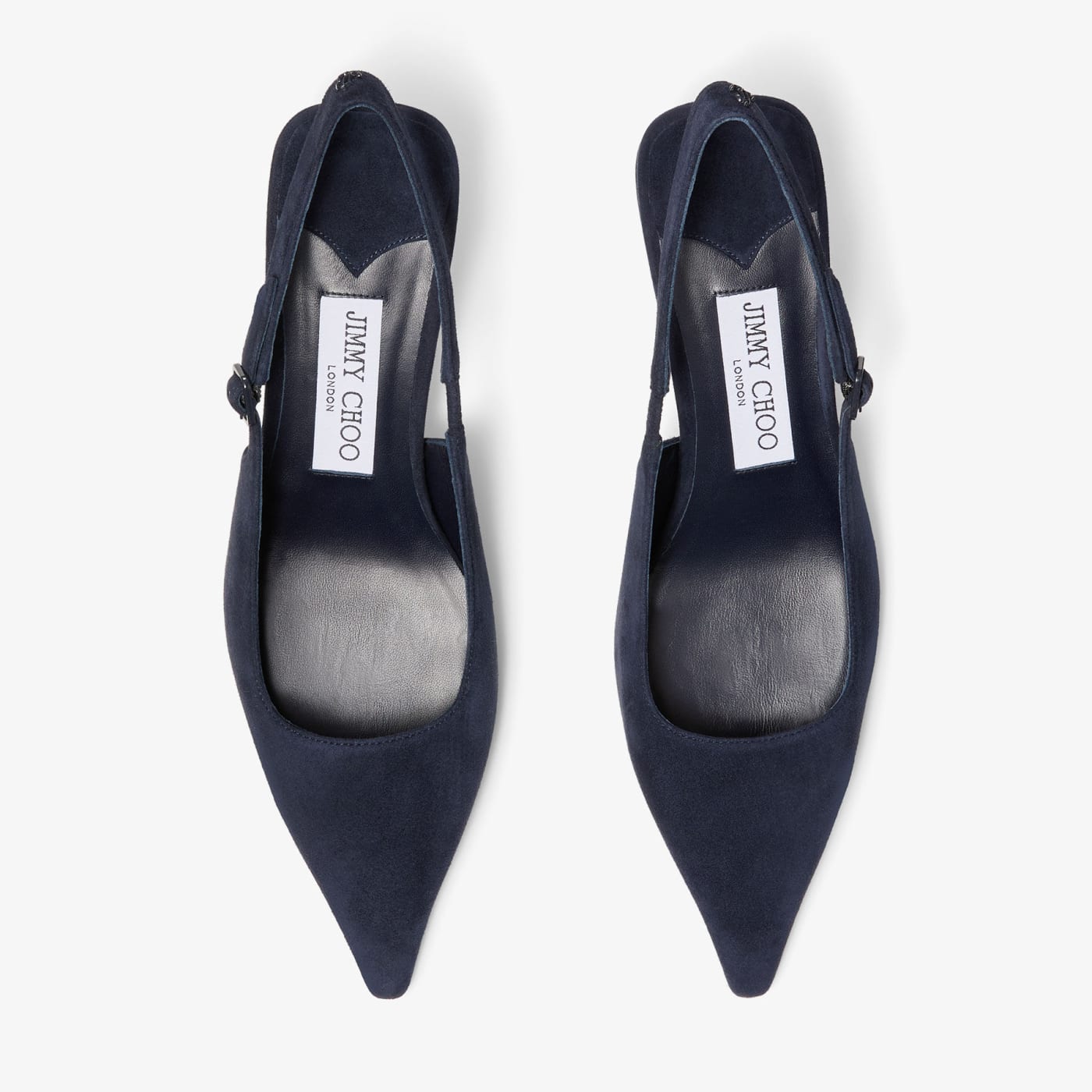 Amel 50 Marine Suede Slingbacks