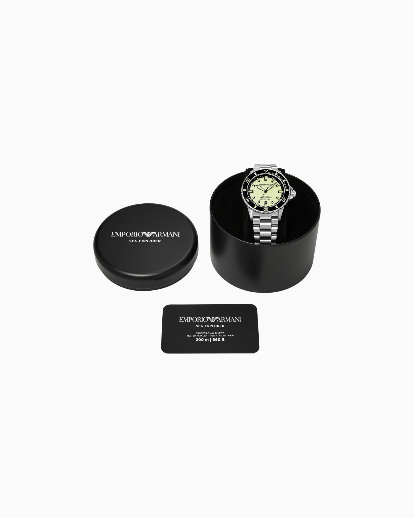 Sea Explorer Automatic Stainless Steel Watch