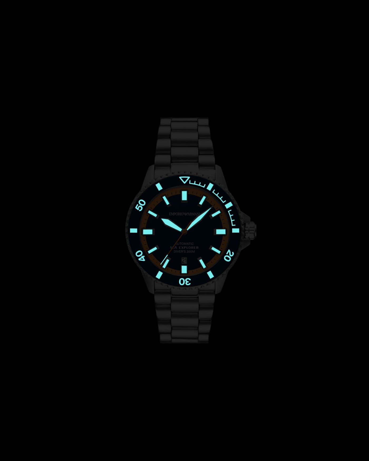 Sea Explorer Automatic Stainless Steel Watch